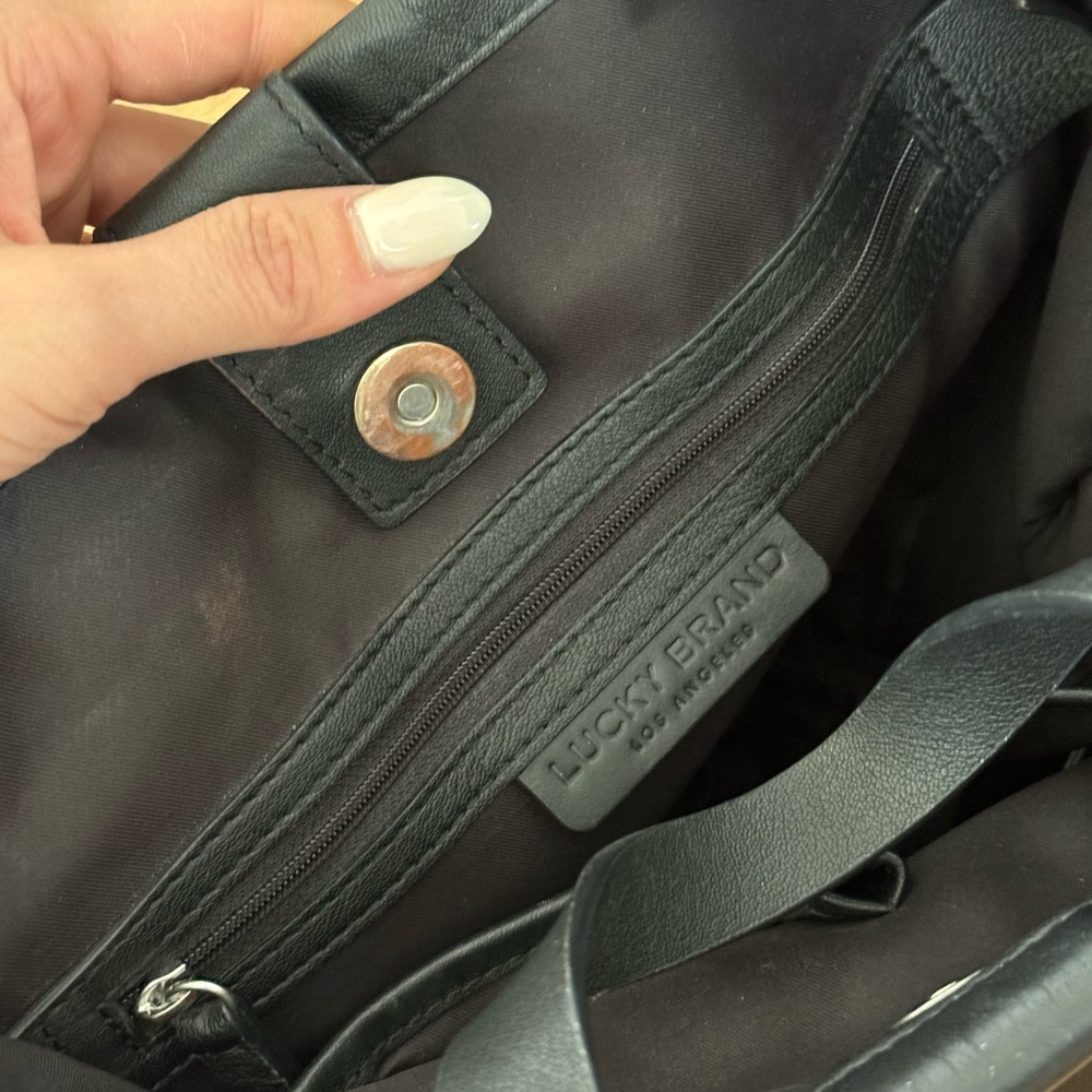 Lucky Brand Black Tote Bag - Picture 6 of 9